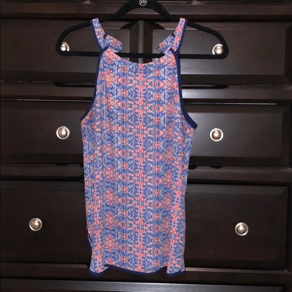 Skies are Blue high neck tank top